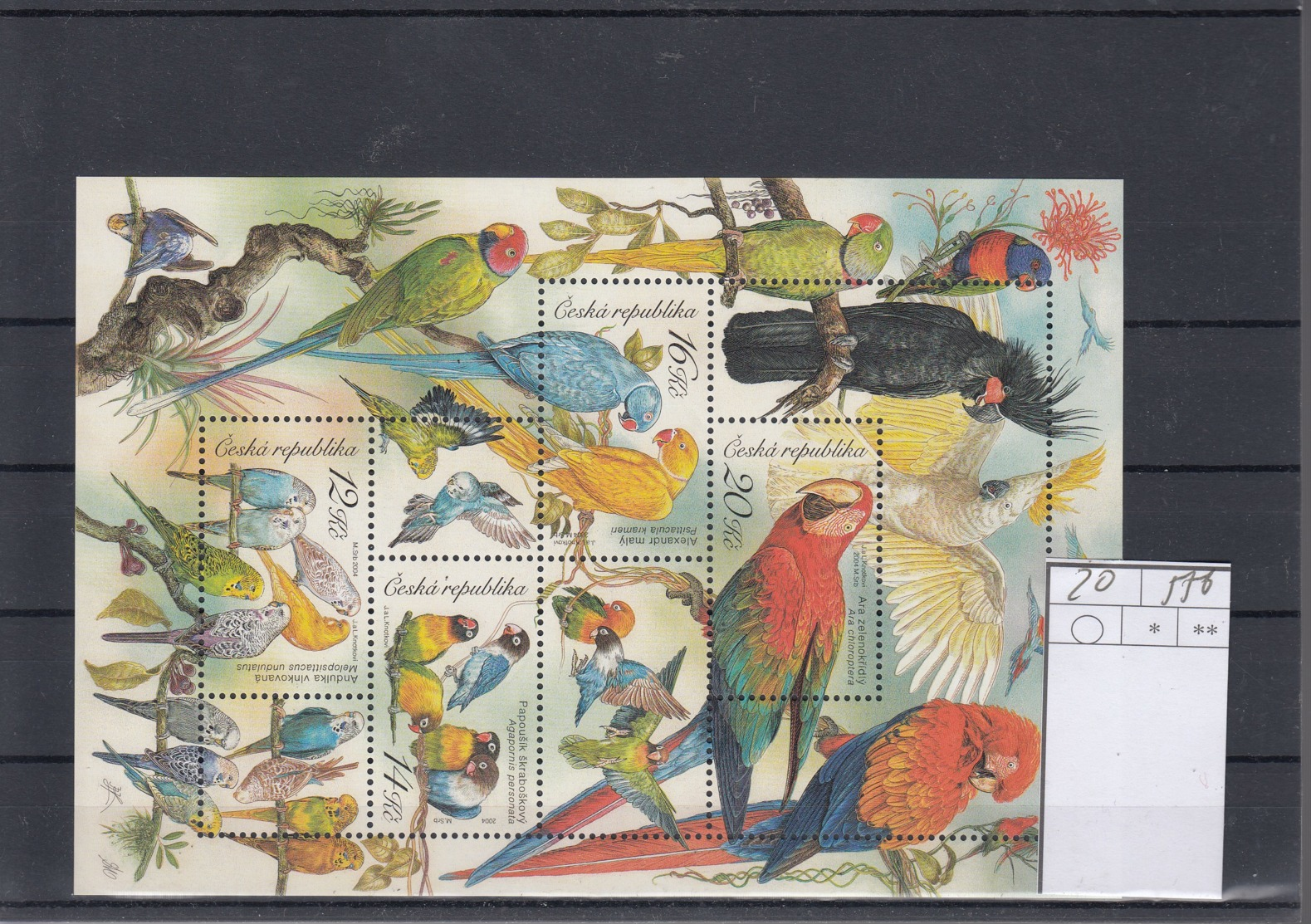 Tschechische Republik Michel Cat.No. Mnh/** Sheet 20 - Blocks & Sheetlets