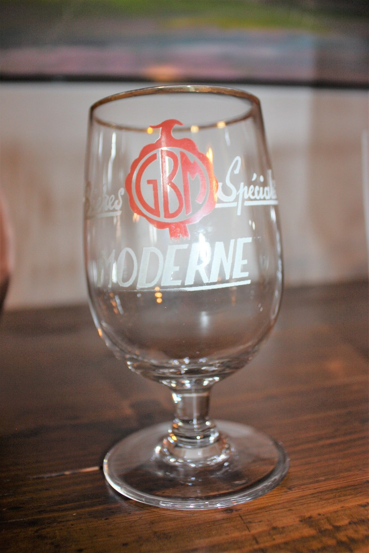 Verre à Bière GBM - Grande Brasserie Moderne - Française  - En Très Bon état - - Verres