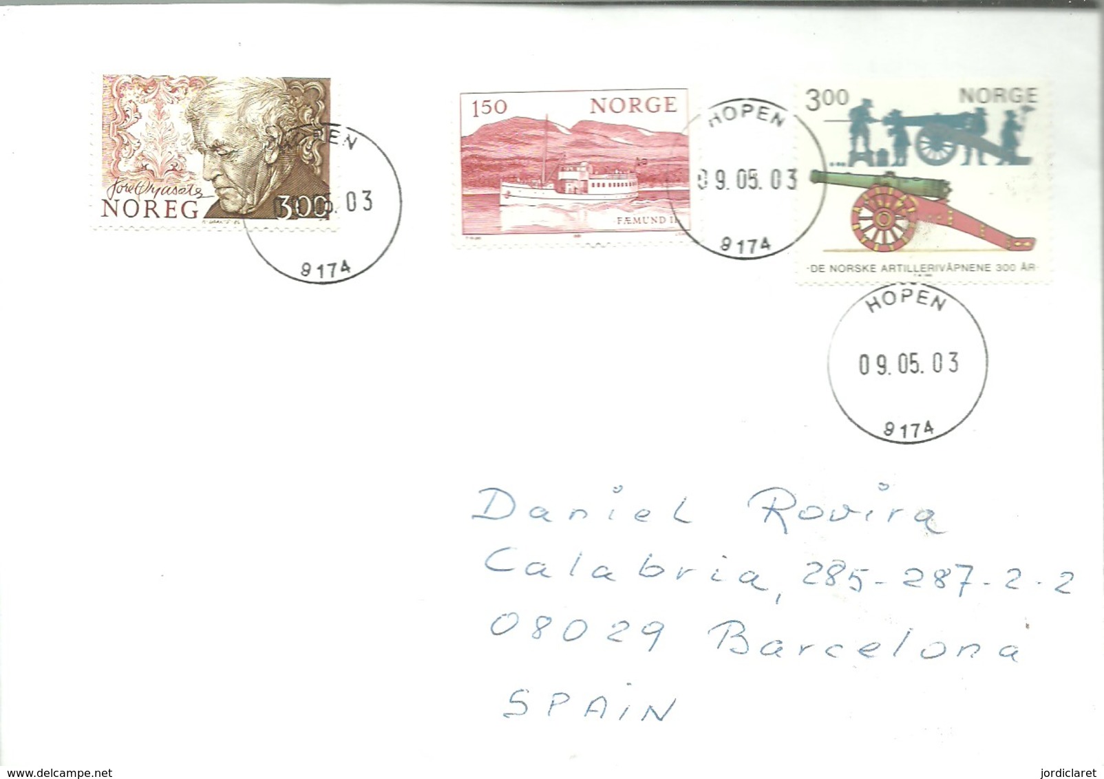 LETTER 2003 - Cartas & Documentos