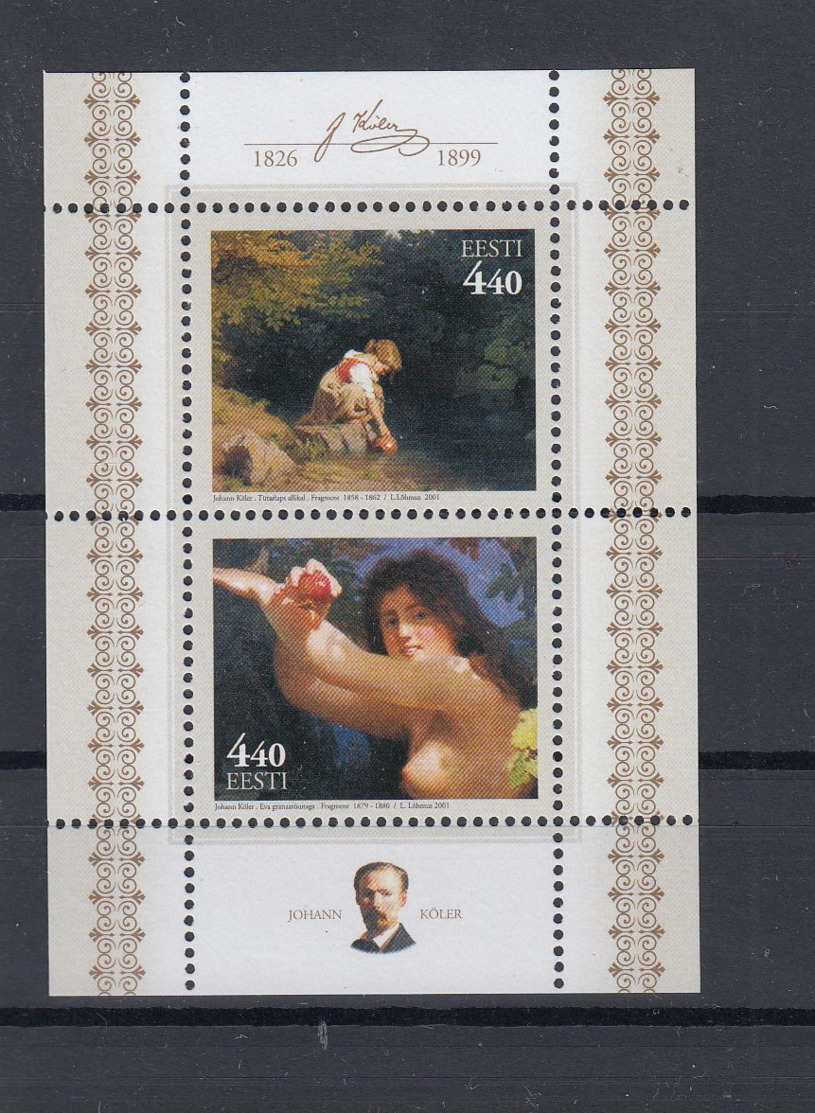 Estland Michel Cat.No. Mnh/** Sheet 15 - Estonia