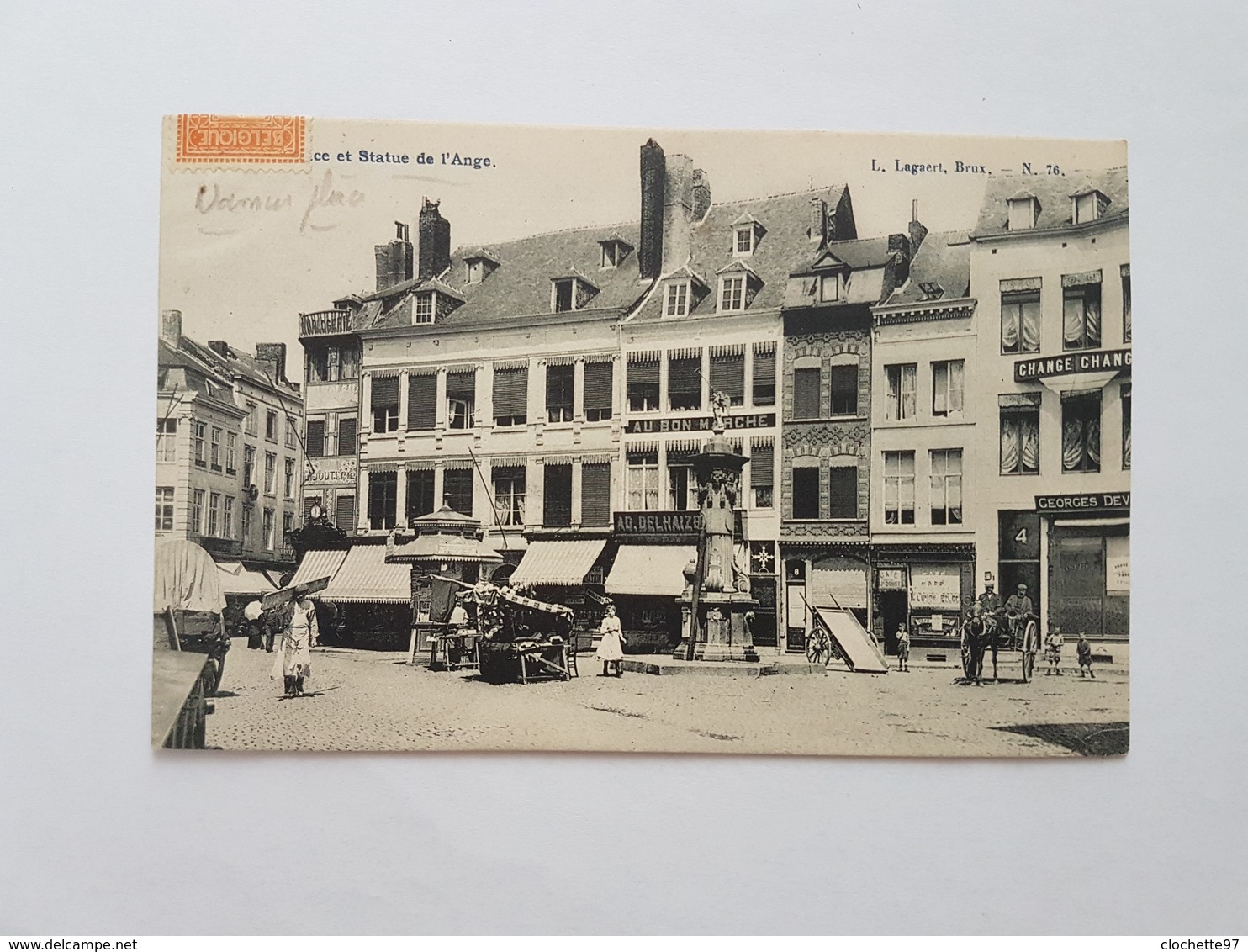 A 1463 - Namur La Place Et Statue De L'ange - Namur