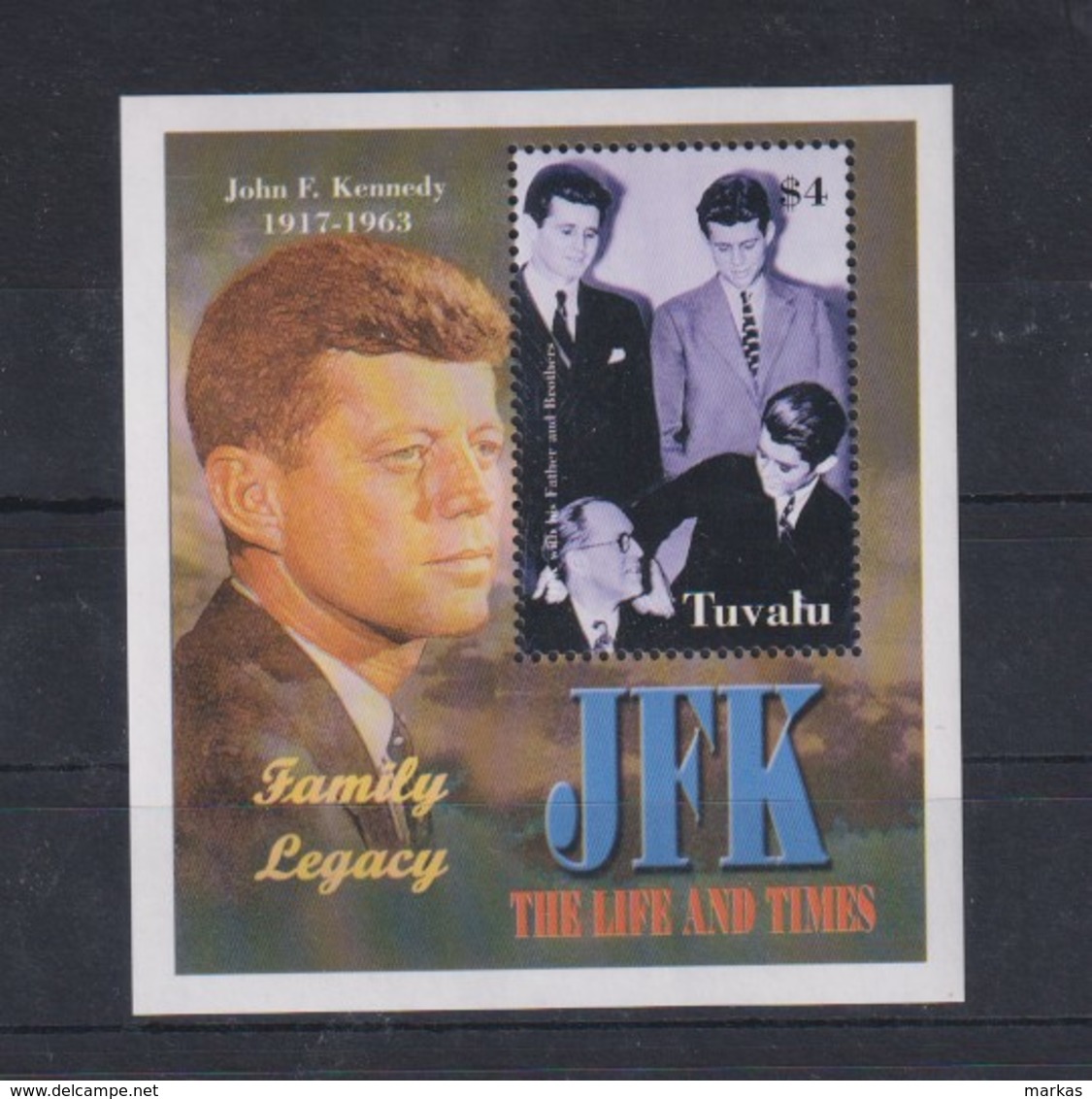 P914. Tuvalu - MNH - Famous People - John F. Kennedy - Other & Unclassified