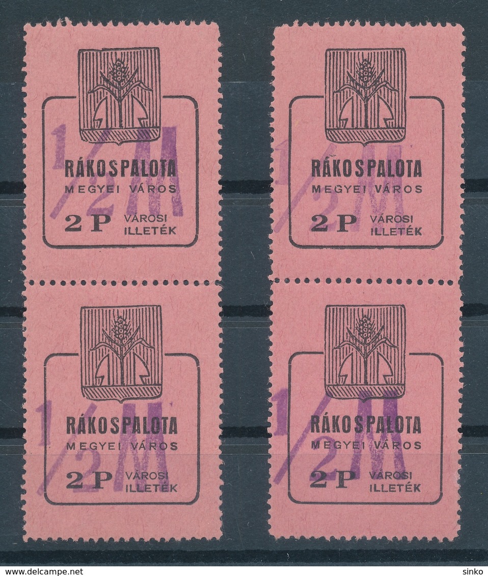 1946. Rákospalota, City Tax Stamp - Unused Stamps