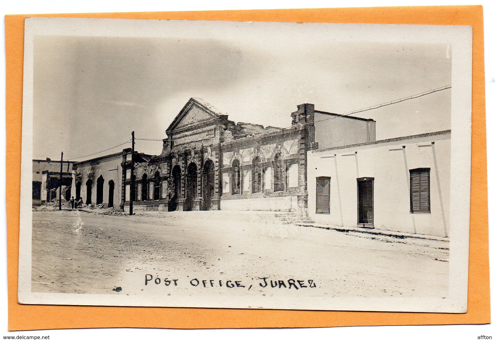 Juarez Mexico 1910 Real Photo Postcard - Mexique