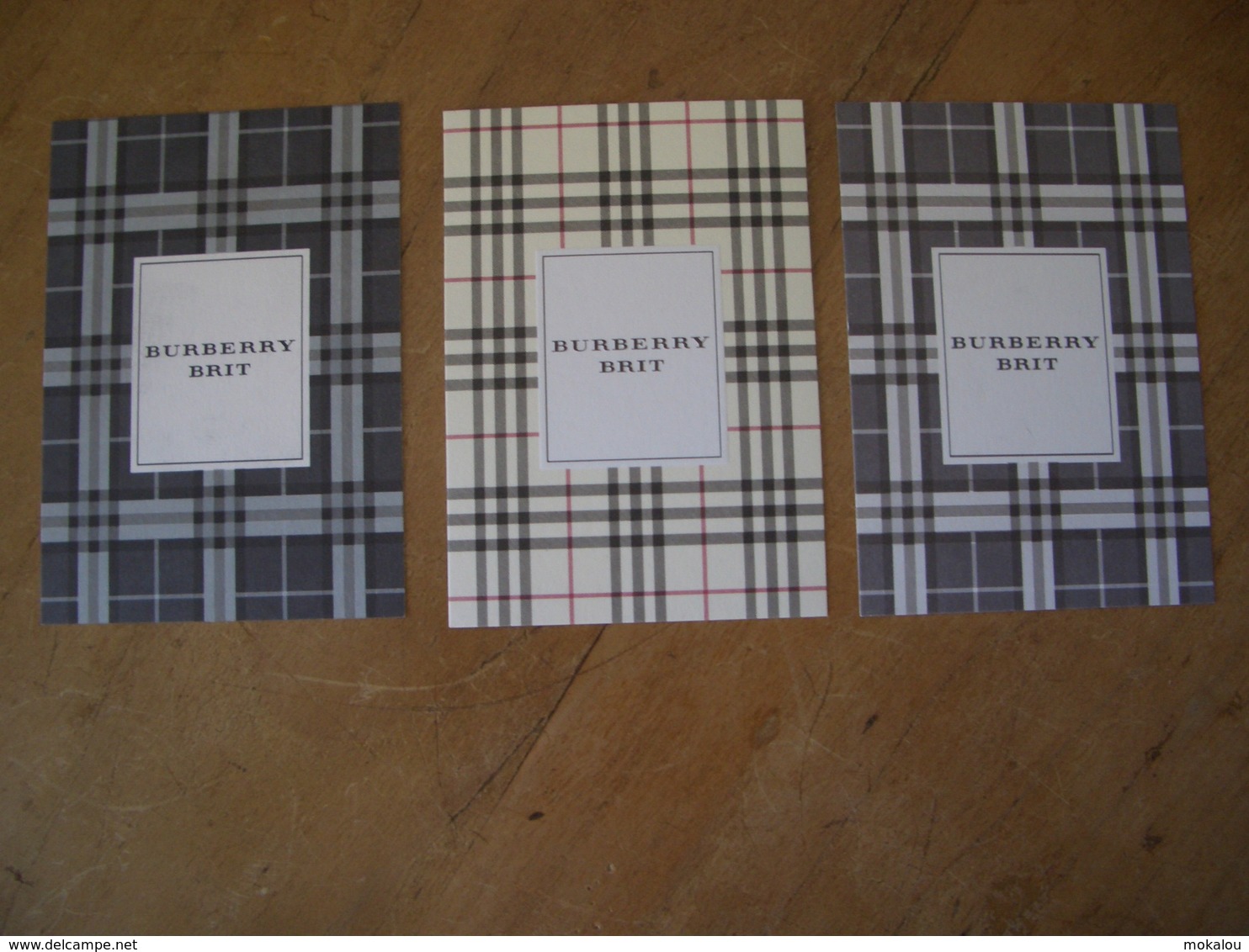 Carte Burberry (3)* - Modernes (à Partir De 1961)