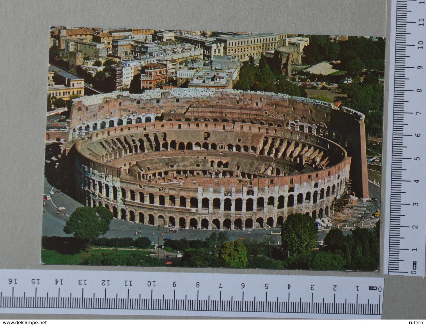 ITALY - COLOSSEO -  ROMA -   2 SCANS  - (Nº28852) - Colosseo