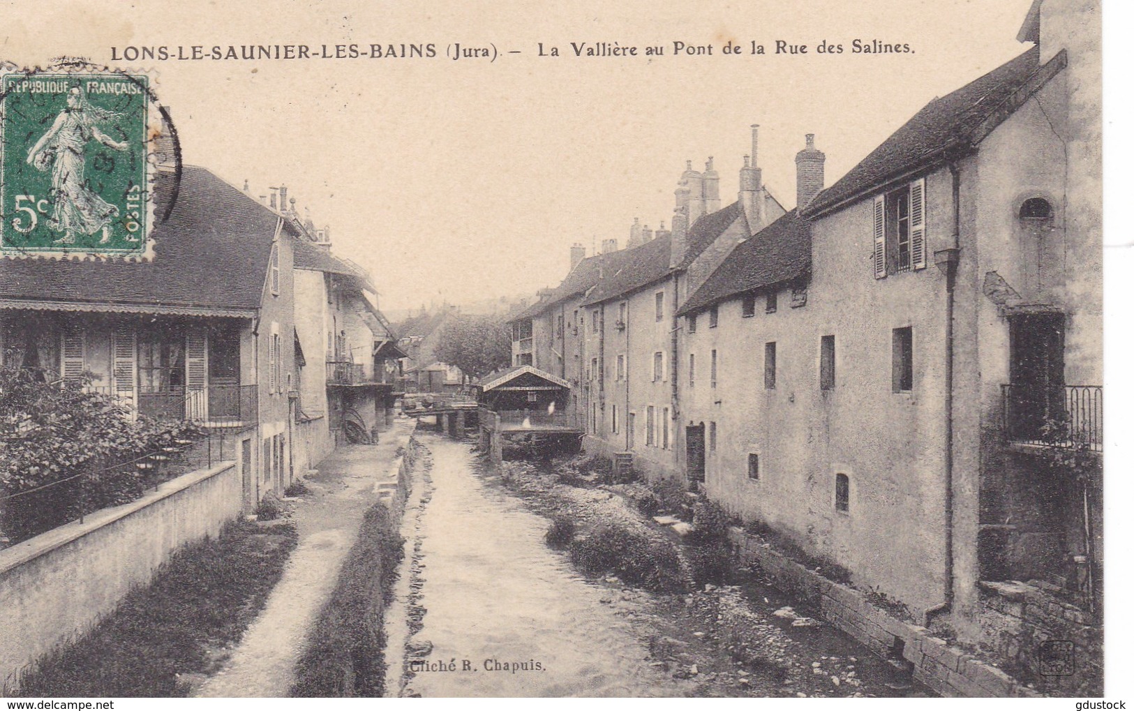 Jura - Lons-le-Saunier - La Vallière Au Pont De La Rue Des Salines - Lons Le Saunier