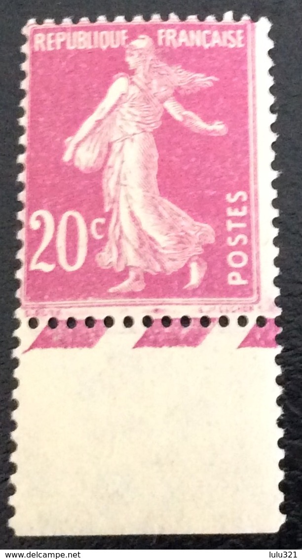 N° 190  NEUF ** SANS CHARNIÈRE ( LOT:62 ) - 1906-38 Säerin, Untergrund Glatt