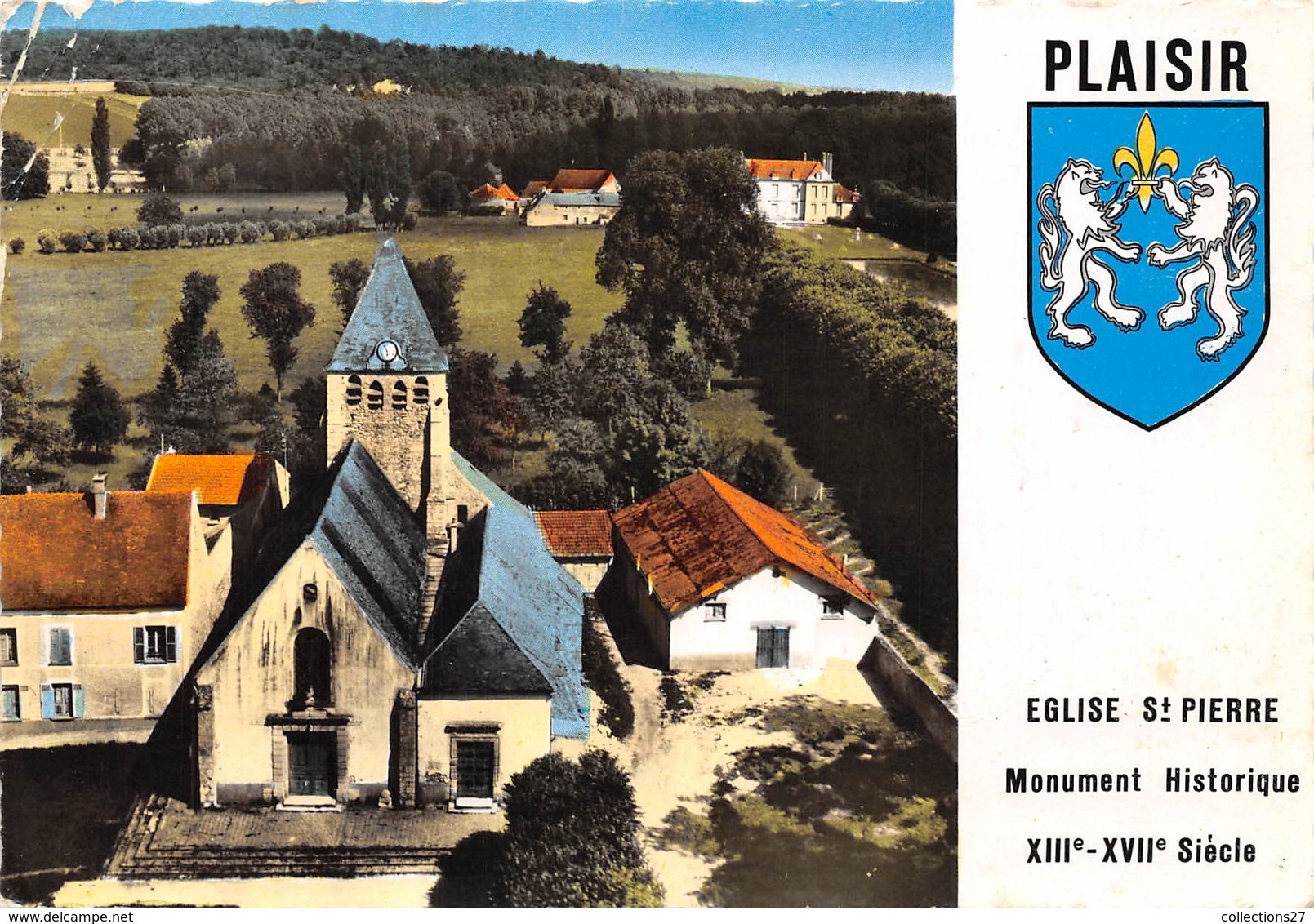 78-PLAISIR- EGLISE ST-PIERRE - Plaisir