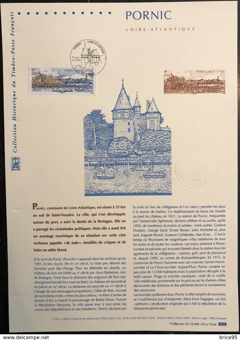 France Document - FDC - Premier Jour - YT Nº 4454 - 2010 - 2010-2019