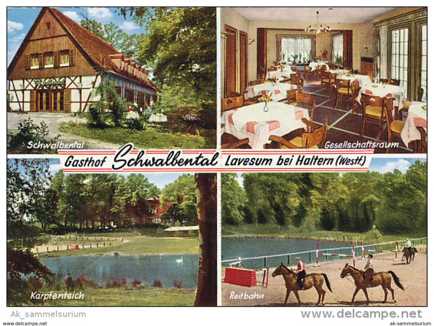Gasthof Schwalbental Bei Haltern / Lavesum (D-A09) - Haltern