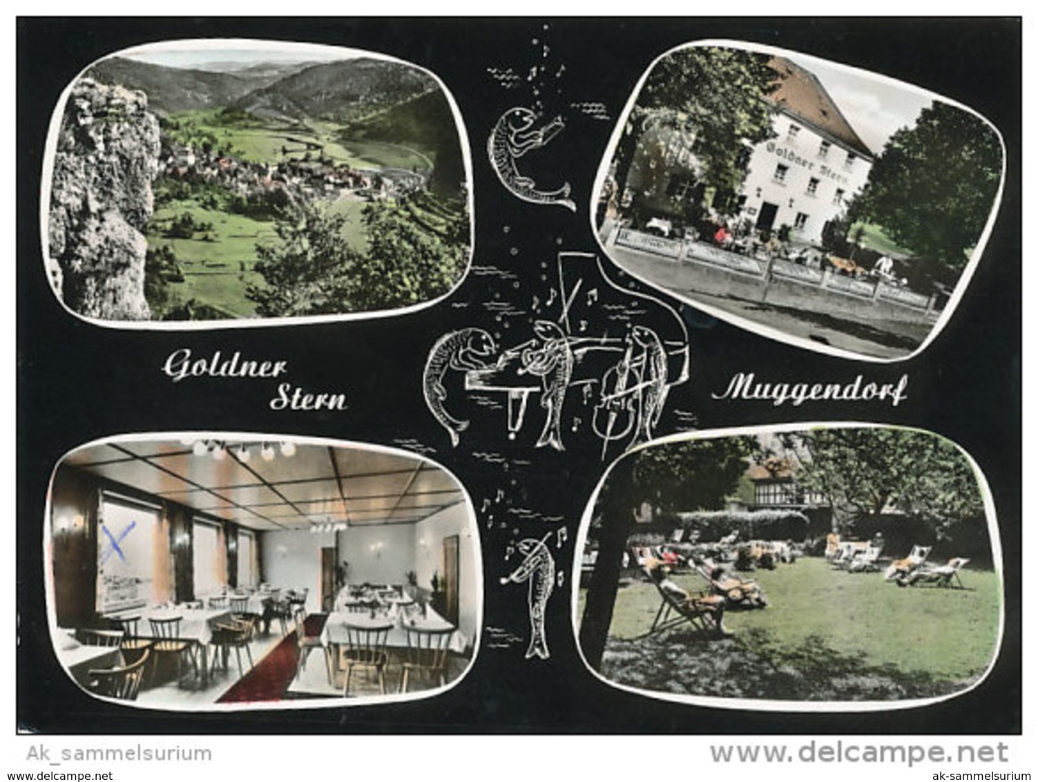 Muggendorf (Wiesenttal) / Forchheim / Gasthaus / Hotel / Goldener Stern (D-A09) - Forchheim