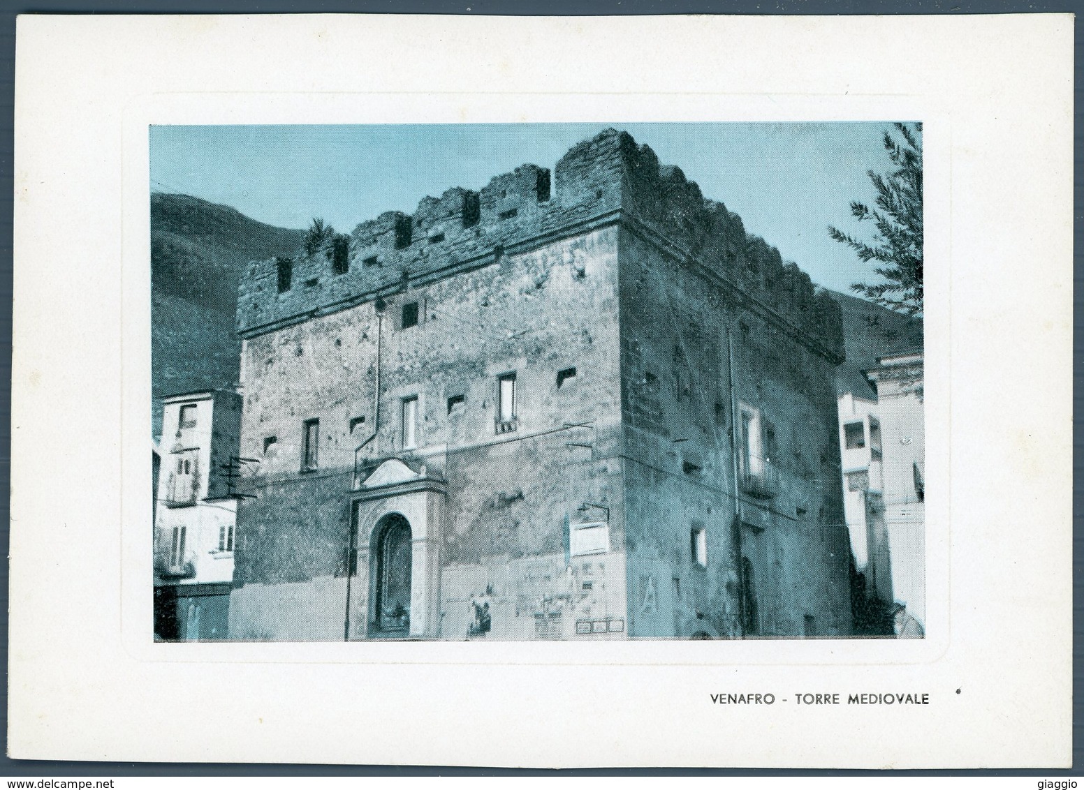 °°° Cartolina N. 24 Venafro (stampina) Torre Mediovale Nuova °°° - Isernia