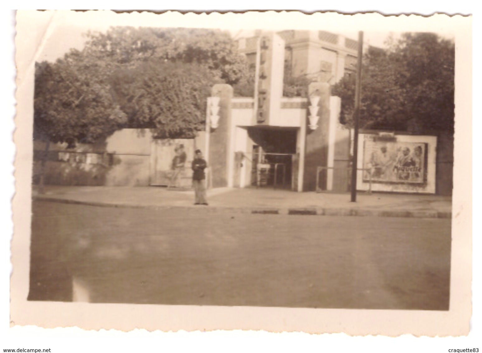 DAKAR   CINEMA  "RIALTO"    PHOTO SEPIA - Afrique