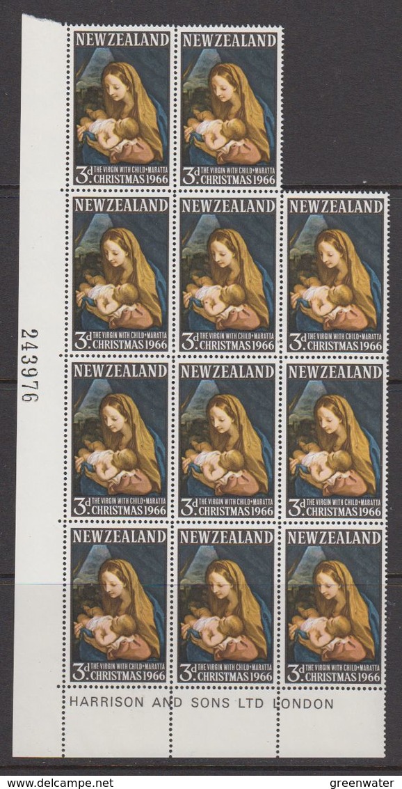 New Zealand 1966 Christmas 1v 11x ** Mnh (42812B) - Ongebruikt