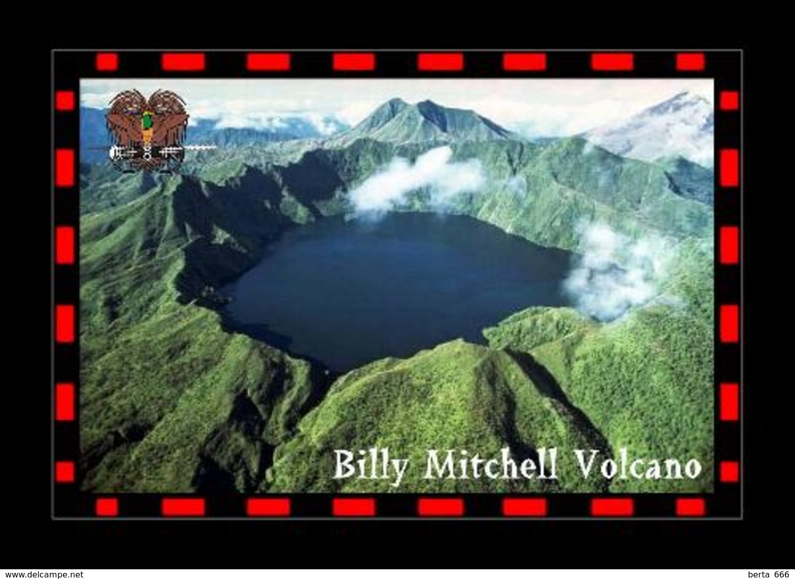 Papua New Guinea Billy Mitchell Volcano New Postcard Papua-Neuguinea AK - Papua-Neuguinea