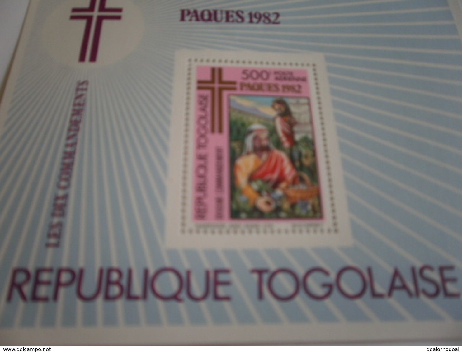 Miniature Sheet Perf Easter 1983 - Togo (1960-...)