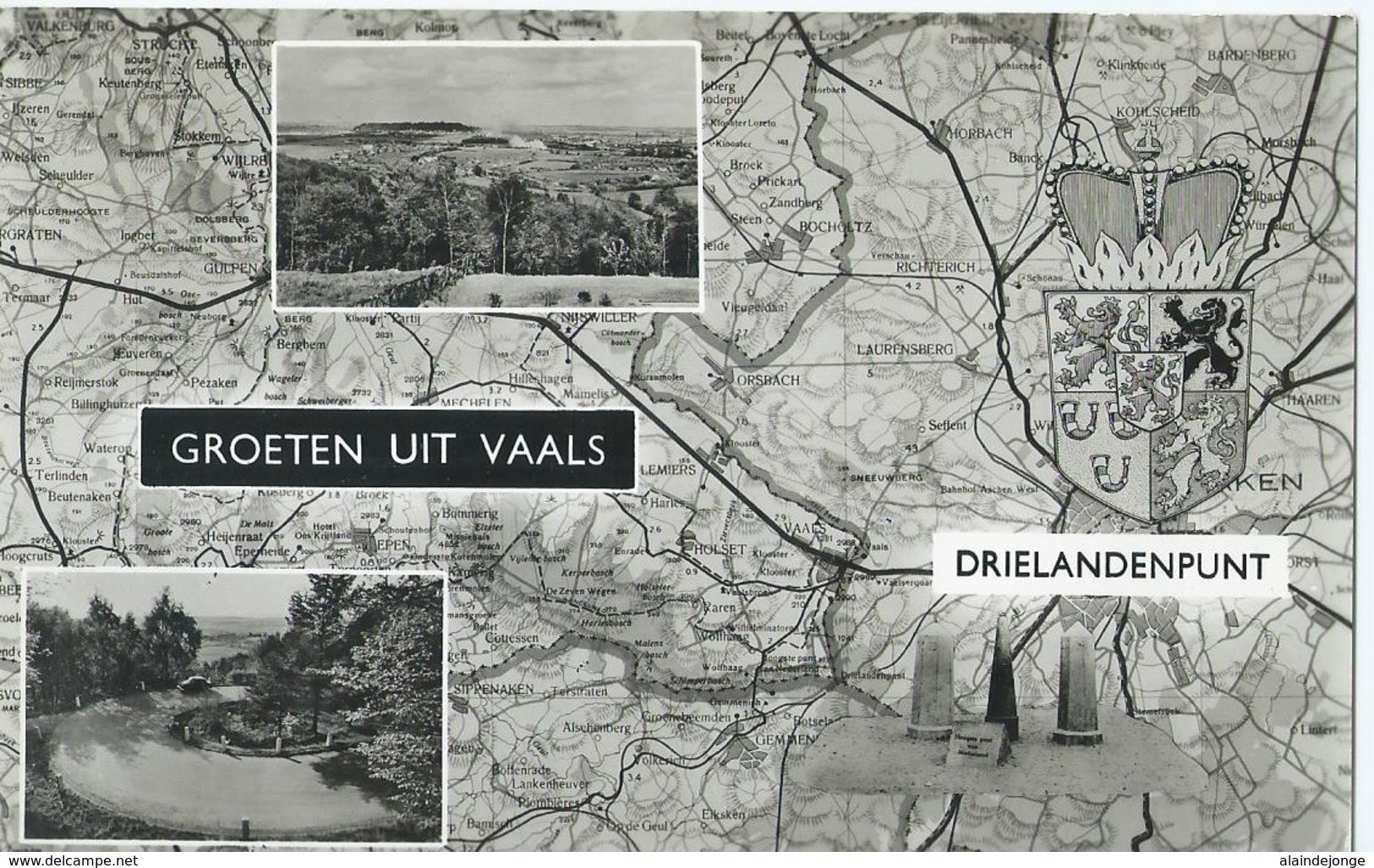 Vaals - Groeten Uit Vaals - Drielandenpunt - 1963 - Vaals