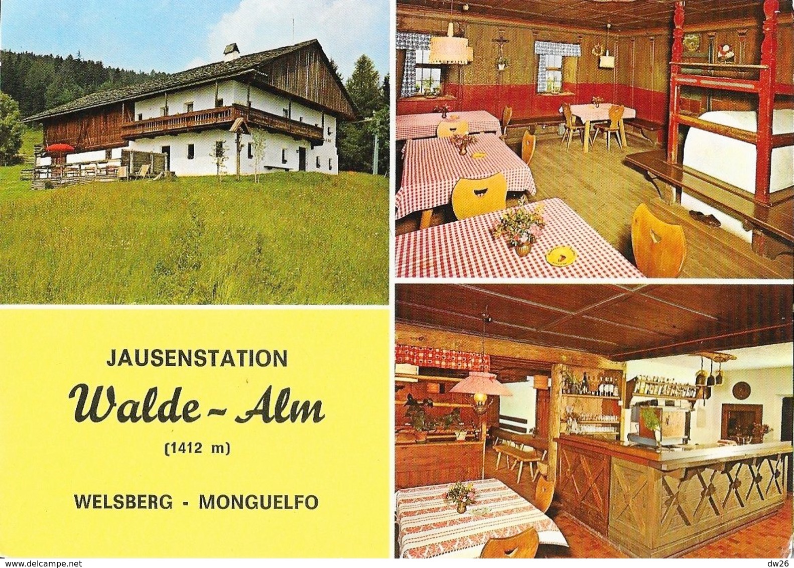 Jausenstation - Berggasthof Walde-alm - Welsberg Monguelfo Pustertal, Dolomiten Alto Adige - Restaurant - Hotels & Restaurants