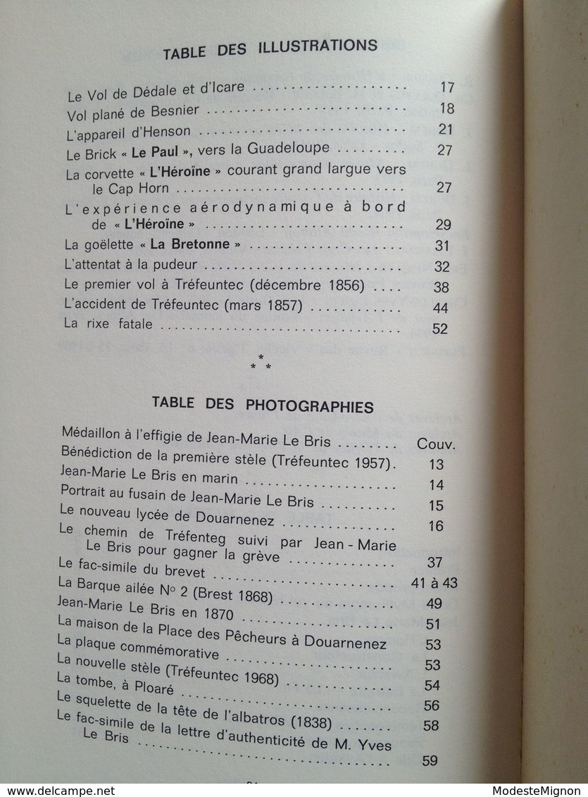 Jean - Marie le Bris, précurseur méconnu de l'aviation de Gaston Decoop