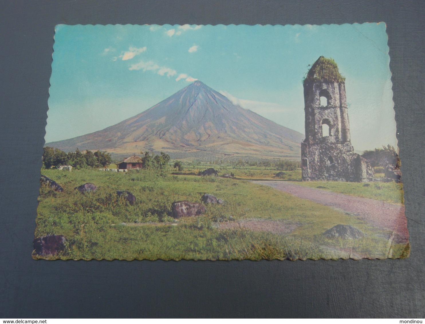 Cp The Ruins Of The Cagsawa Church With The Mayon Volcano PHILIPPINE. 1981 - Philippines