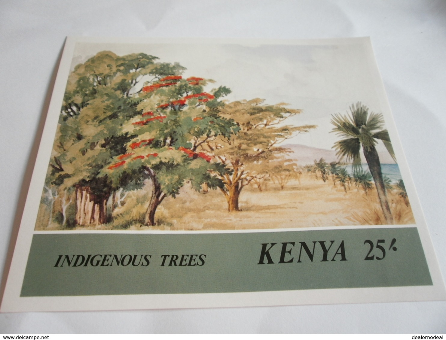 Miniature Sheet Imperf Indigenous Trees - Kenya (1963-...)