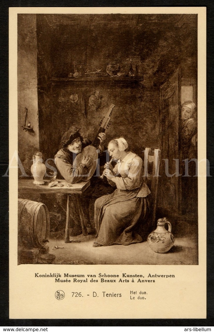 Postcard / CPA / Musée Royal D'Anvers / Antwerpen / Koninklijk Museum Voor Schone Kunsten / David Teniers / Unused - Peintures & Tableaux