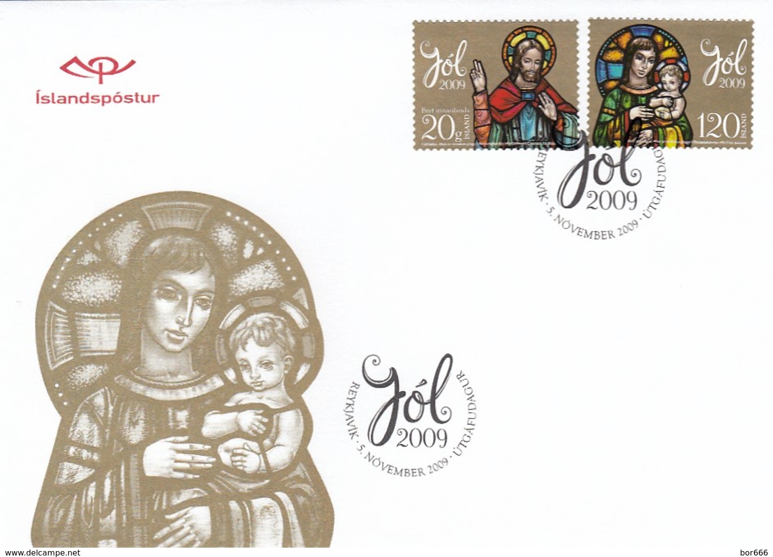 GOOD ICELAND FDC 2009 - Christmas - FDC