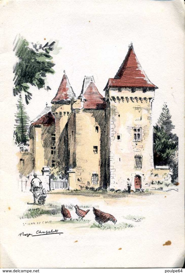 CPM - En Périgord - Saint-Jean De Côle Le Château De Roger Chapelet - Sonstige & Ohne Zuordnung