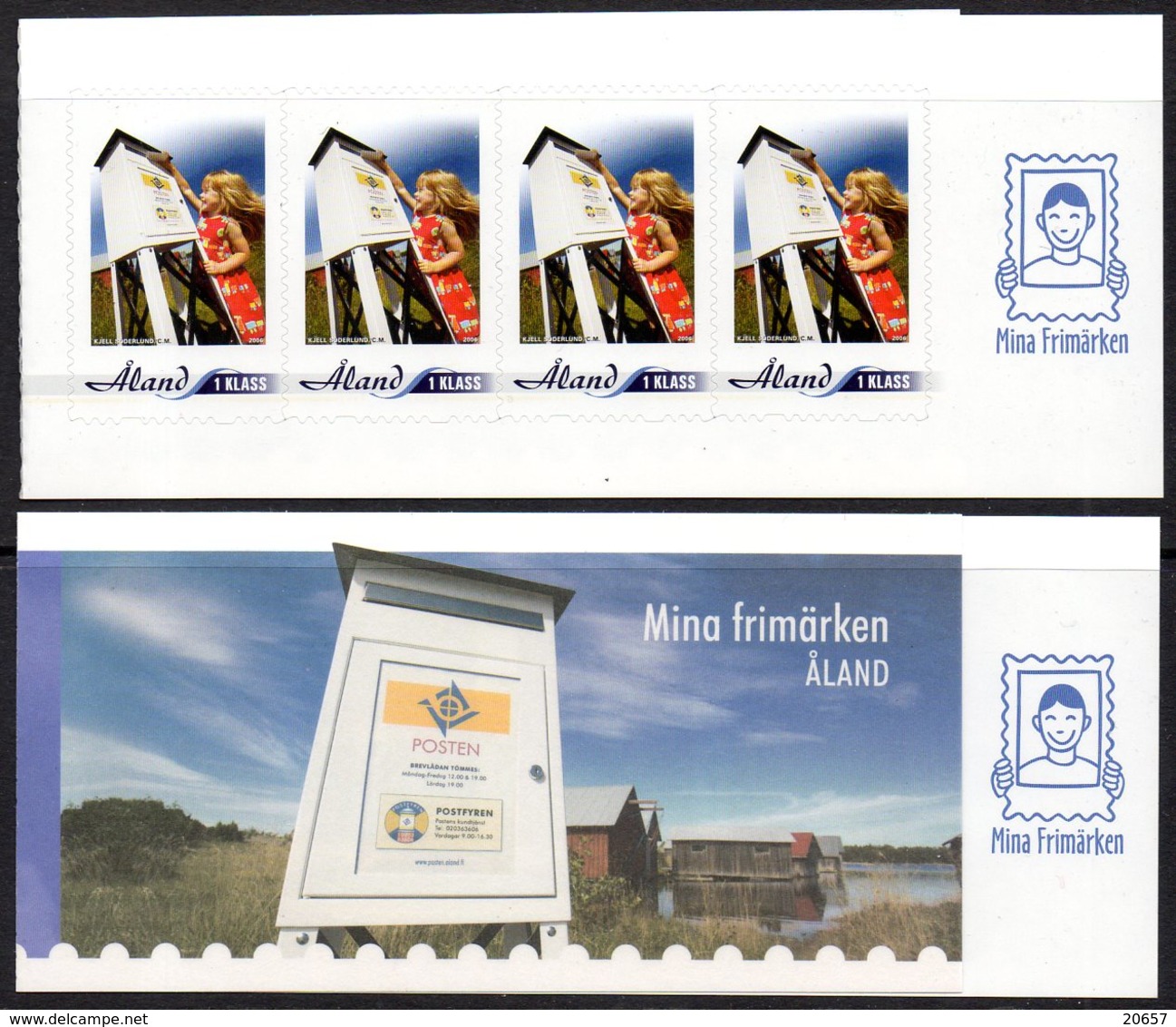 Aland Finland 266 Carnet Boite Aux Lettres - Post