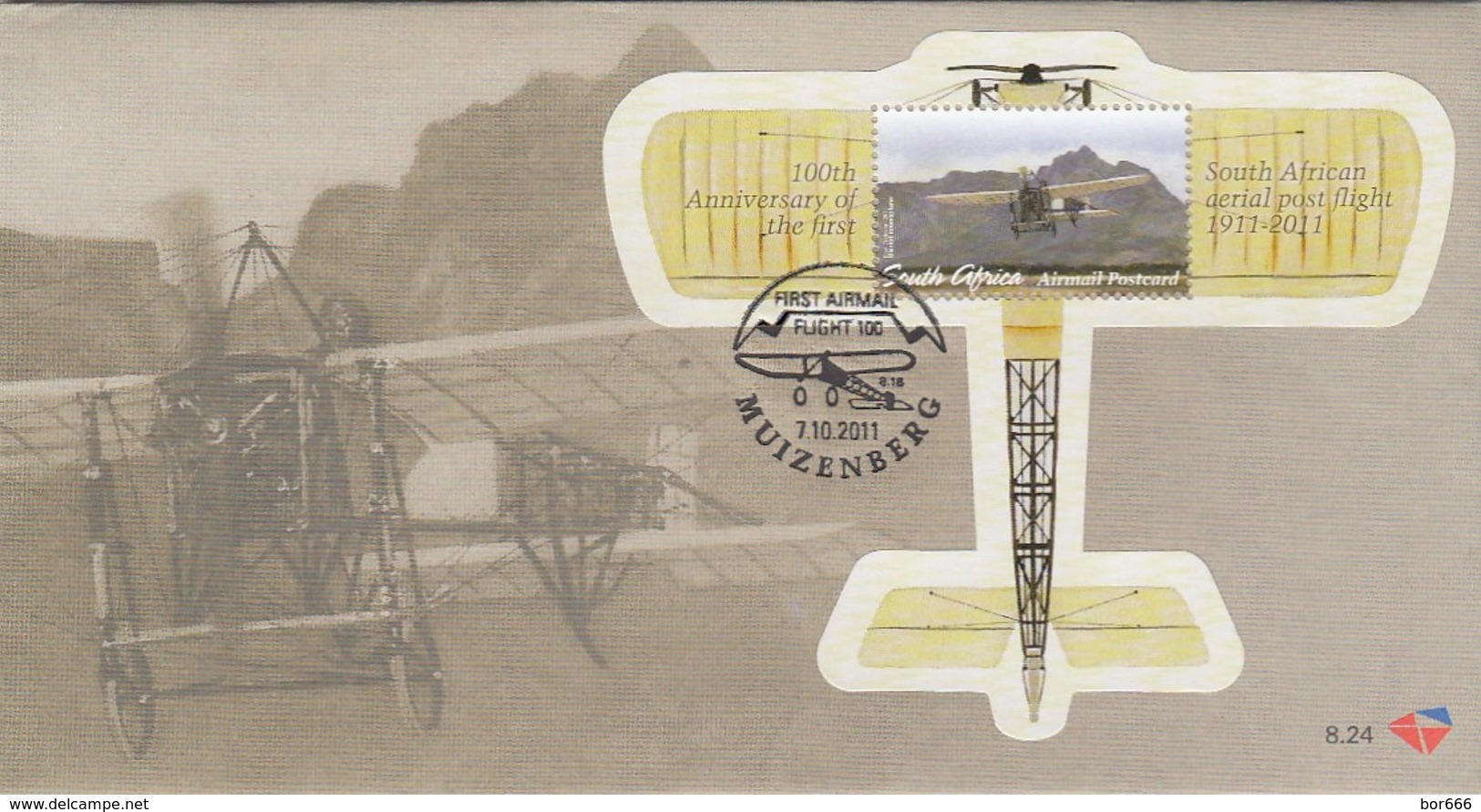 GOOD SOUTH AFRICA FDC 2011 - Airplane - FDC