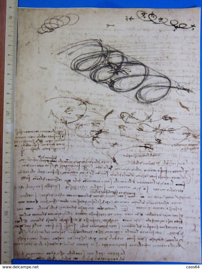 LEONARDO DA VINCI OSSERVAZIONI SUL VOLO DEGLI UCCELLI - Other & Unclassified