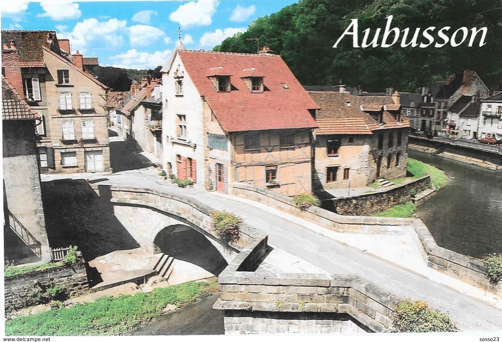 AUBUSSON  - Belle Demeure (architecte B. CHIRAC, Pont De La Terrade Sur La Creuse, Au Coeur Des Quartiers Anciens - Aubusson