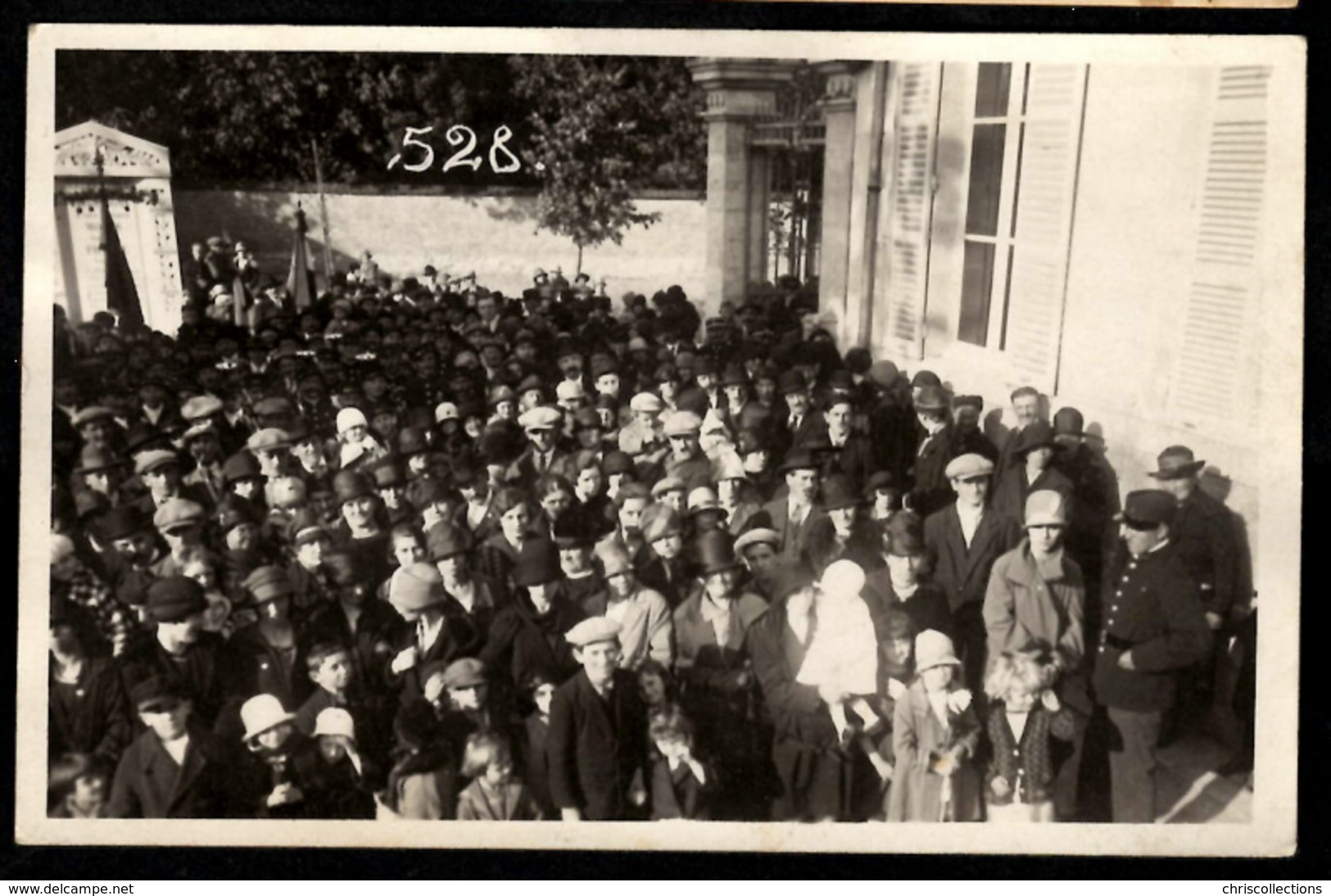 51 - CHAMPIGNY SUR VESLE - 528 - Carte Photo - Inauguration Du Monument Aux Morts 14-18 - Champigny