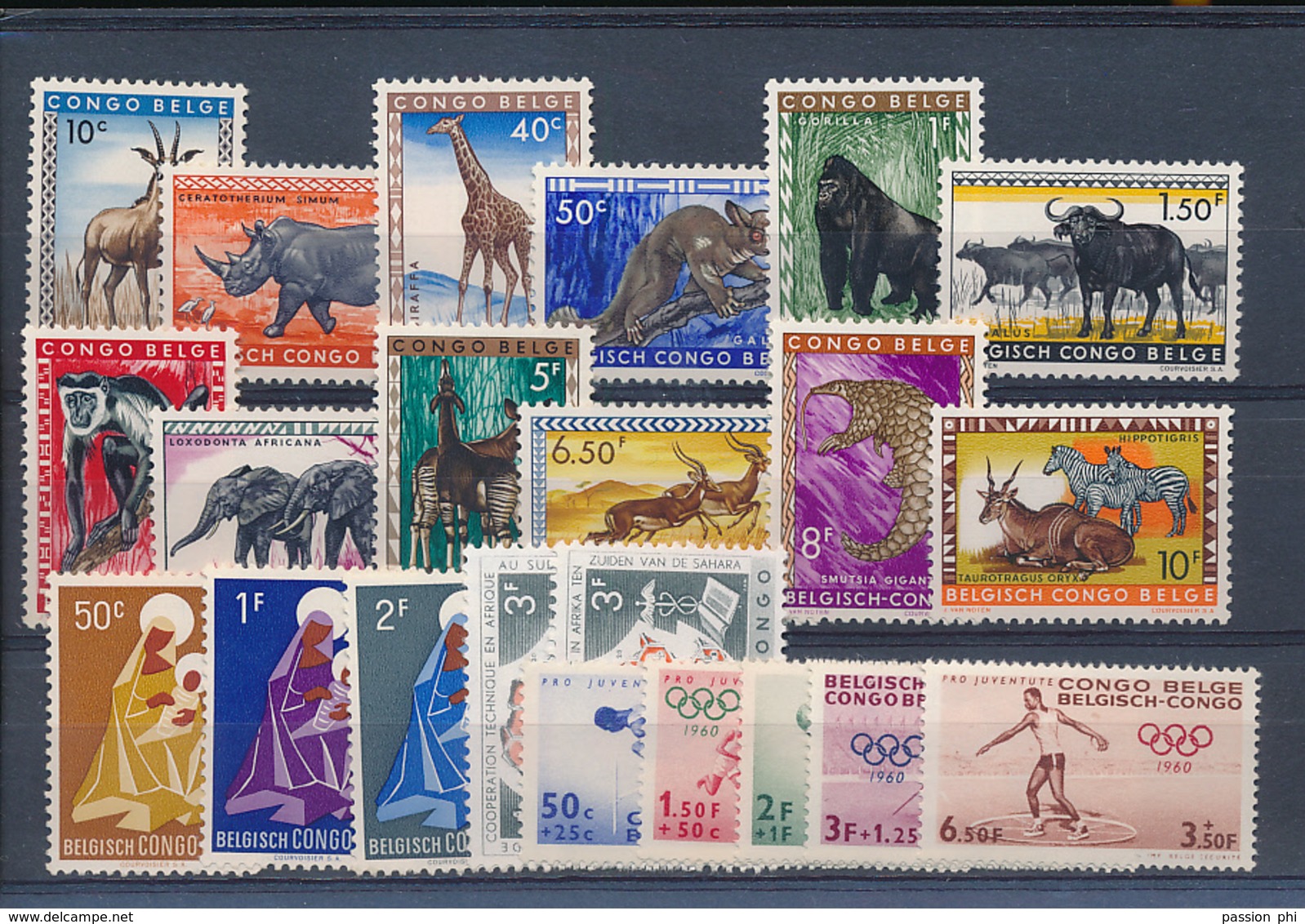 BELGIAN CONGO MNH SELECTION - Neufs