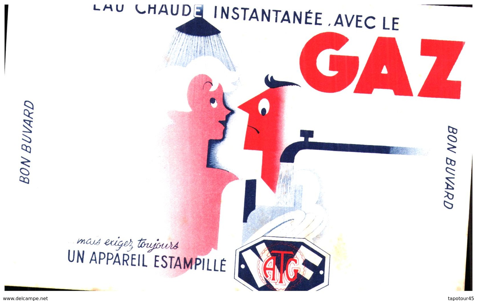G G/Buvard Gaz (N= 4) - Electricité & Gaz