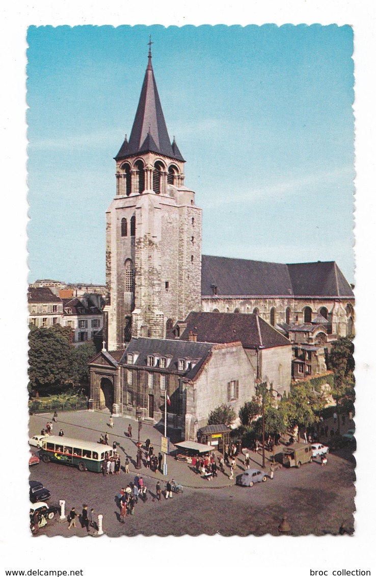 Paris, église Saint-Germain-des-Près, éd. Edug N° 633, Automobiles, Bus - Eglises