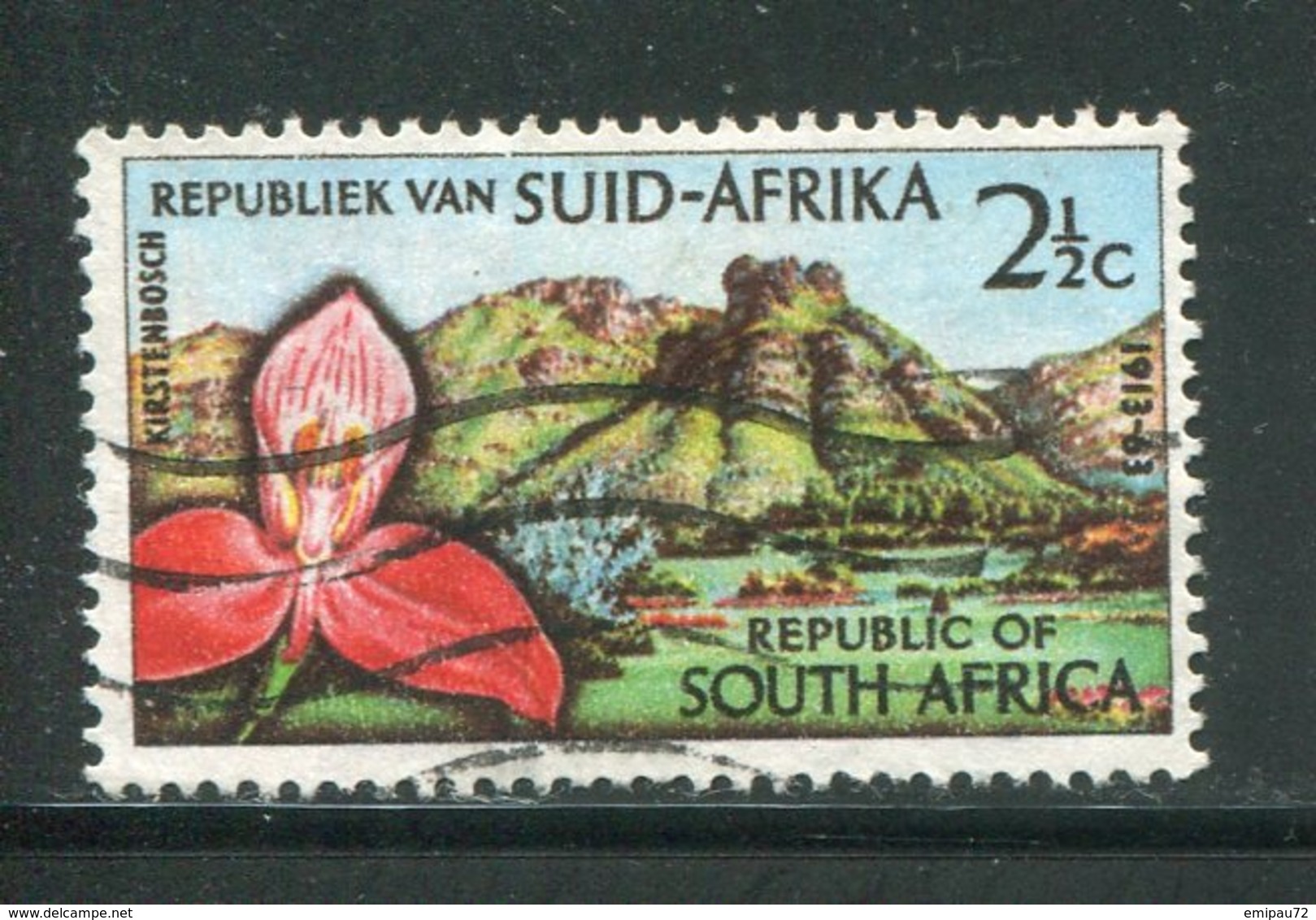 AFRIQUE DU SUD- Y&T N°274- Oblitéré (fleurs) - Used Stamps