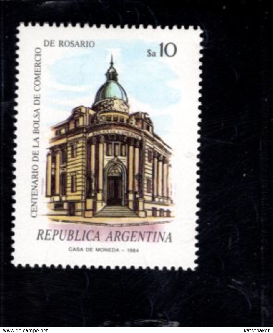 771363635 1984 SCOTT 1471 POSTFRIS  MINT NEVER HINGED EINWANDFREI  (XX) -  ROSARIO STOCK EXCHANGE CENTENARY - Neufs