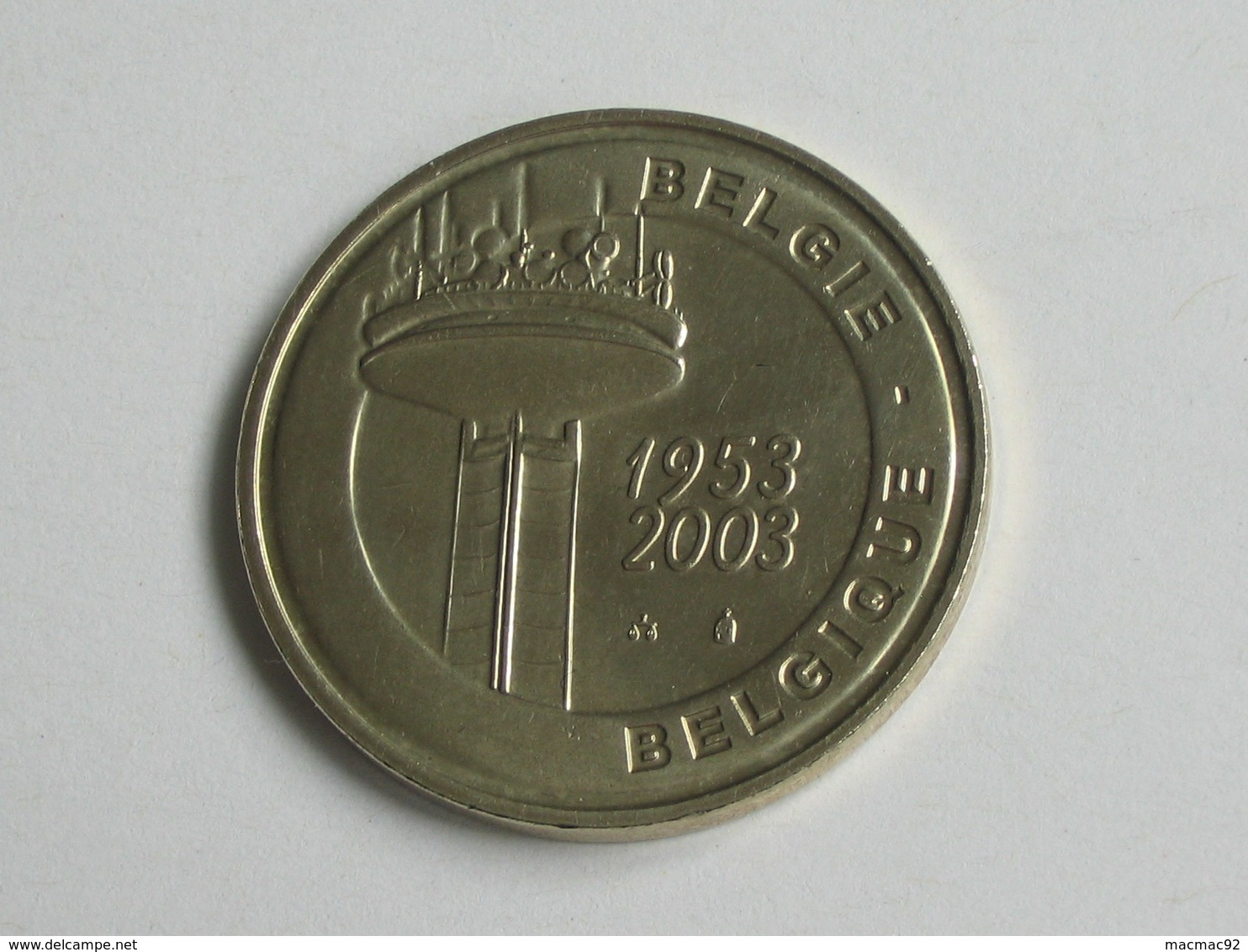 Médaille BELGIQUE-BELGIE - TELEVISION -TELEVISIE 1953-2003  **** EN ACHAT IMMEDIAT **** - Professionnels / De Société