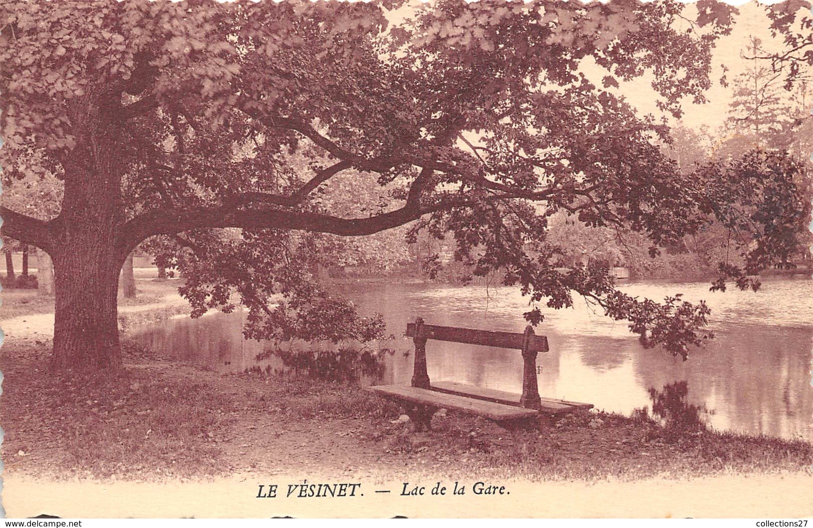 78-LE-VESINET- LAC DE LA GARE - Le Vésinet