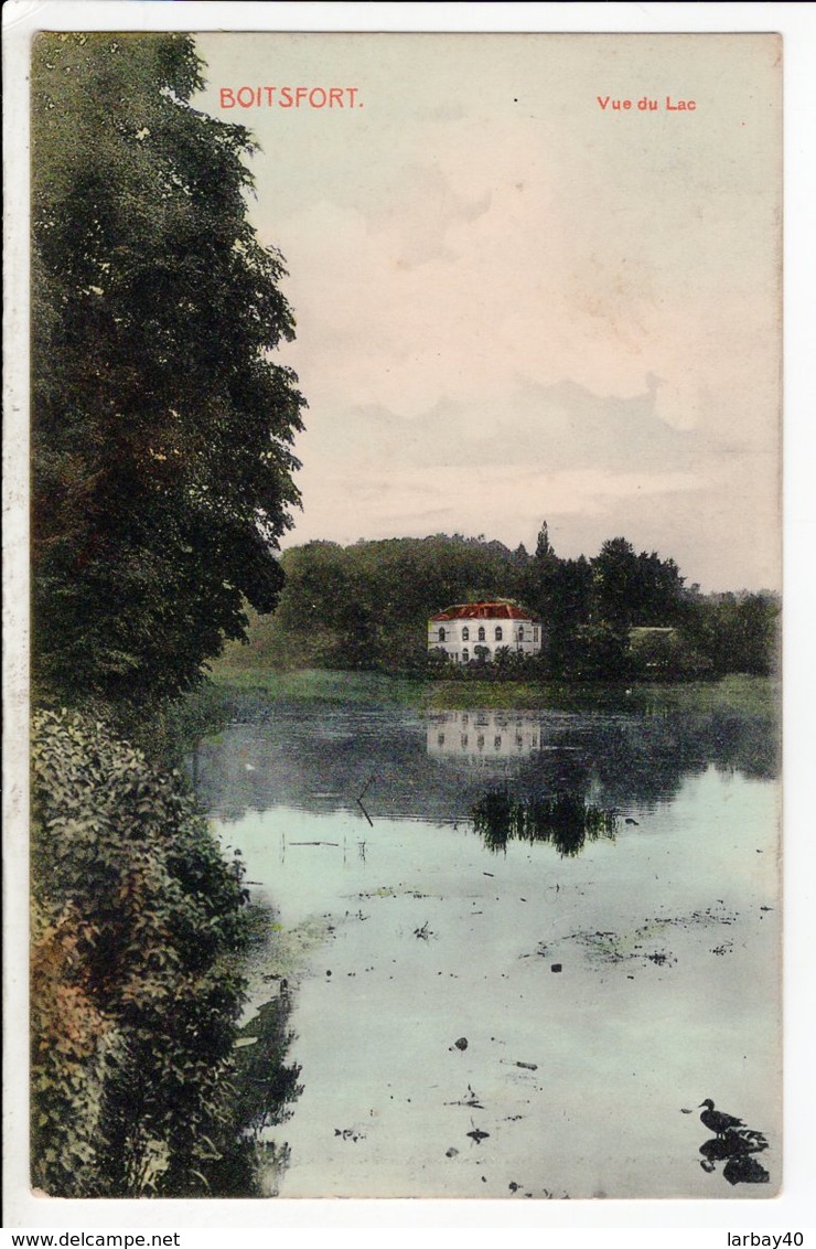 Cpa Carte Postale Ancienne  - Boitsfort Vue Du Lac - Watermael-Boitsfort - Watermaal-Bosvoorde
