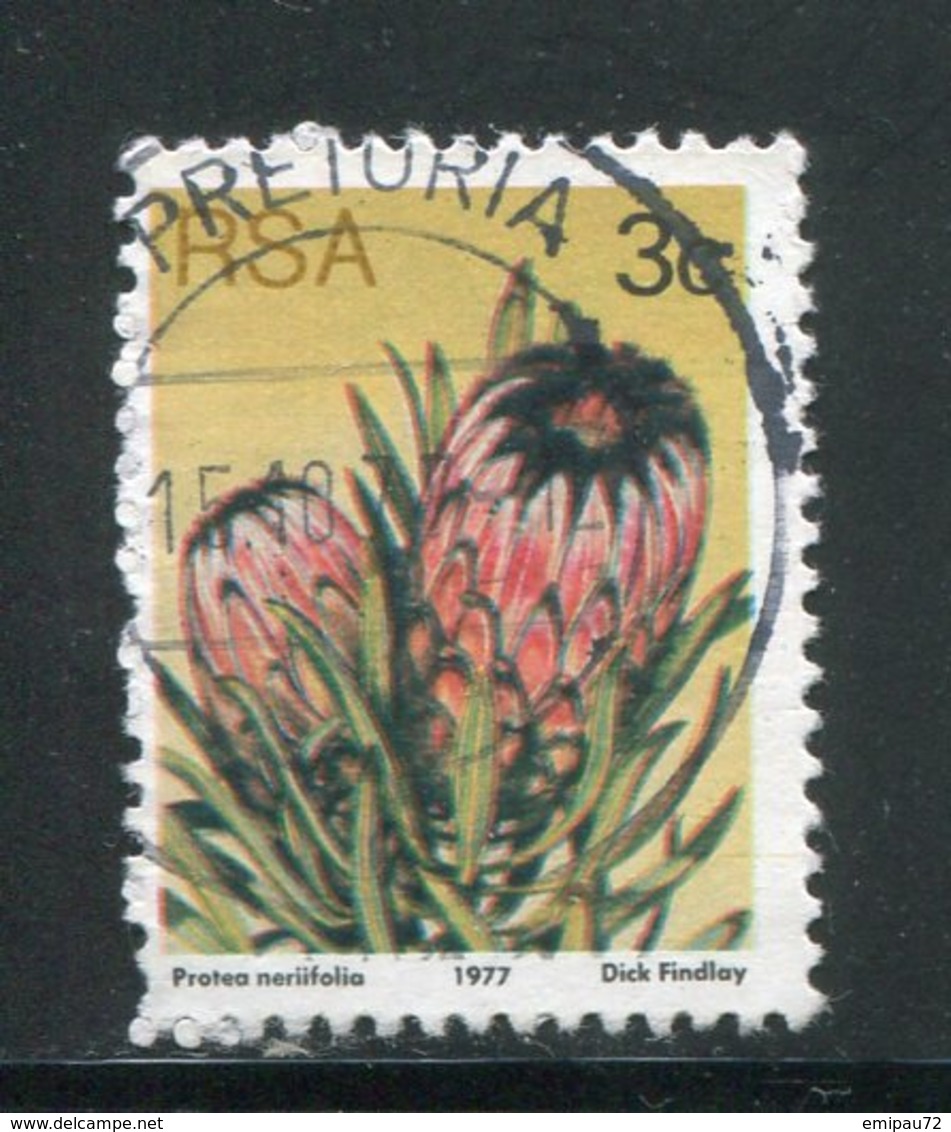 AFRIQUE DU SUD- Y&T N°418- Oblitéré (fleurs) - Oblitérés