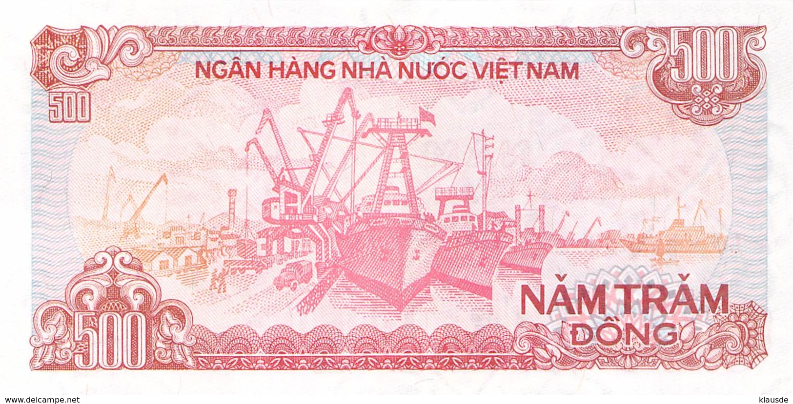 500 Dong Vietnam 1988 UNC - Vietnam