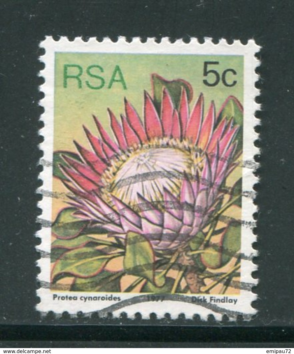 AFRIQUE DU SUD- Y&T N°420- Oblitéré (fleurs) - Used Stamps