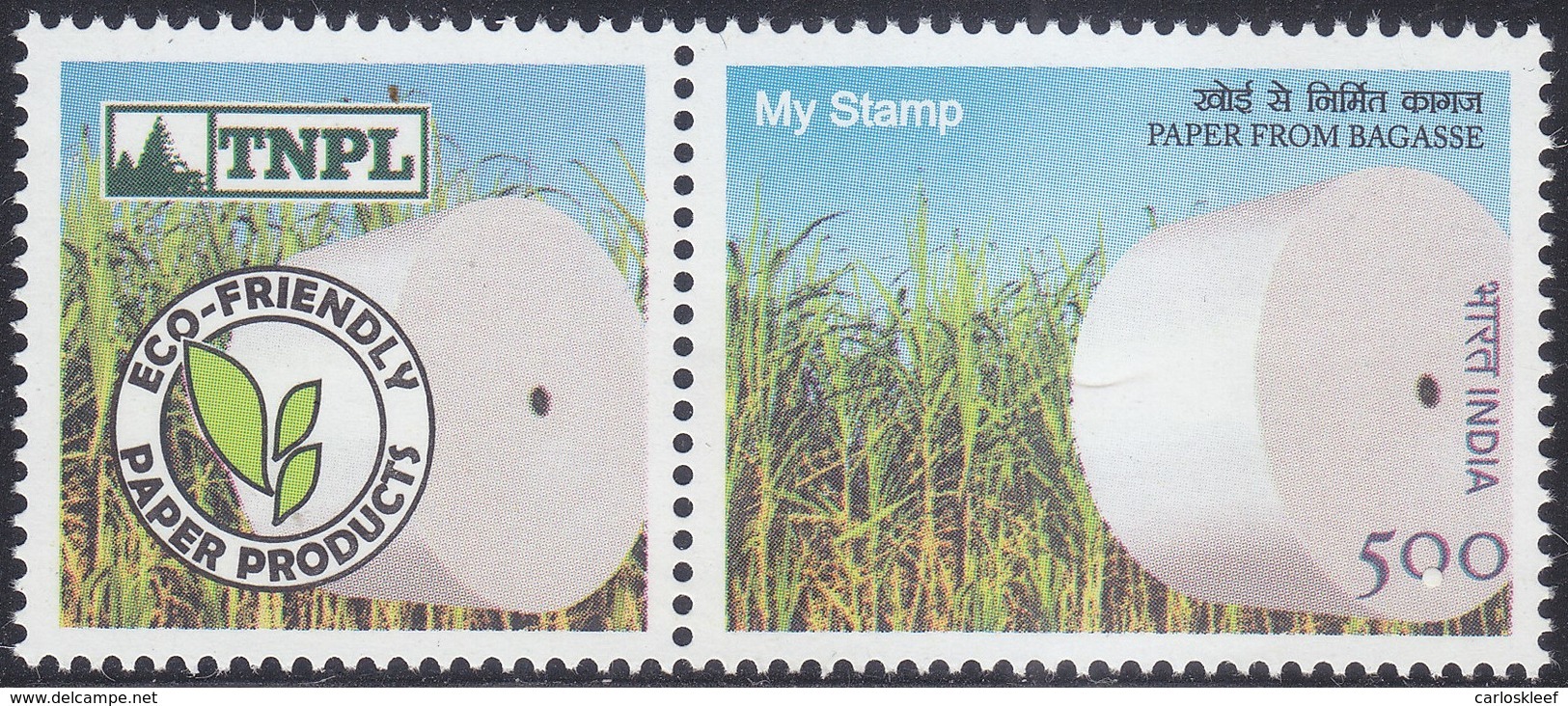 India - My Stamp New Issue 13-11-2018  (Yvert 3150) - Unused Stamps