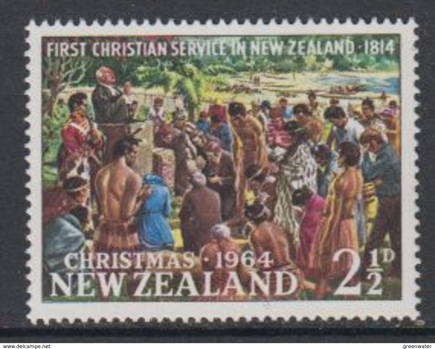 New Zealand 1964 Christmas 1v ** Mnh (42815D) - Ongebruikt