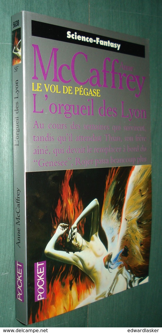 PRESSES POCKET SF 5638 : L'orgueil Des Lyon (Le Vol De Pégase) //Anne McCaffrey - EO Janvier 2000 [2] - Presses Pocket