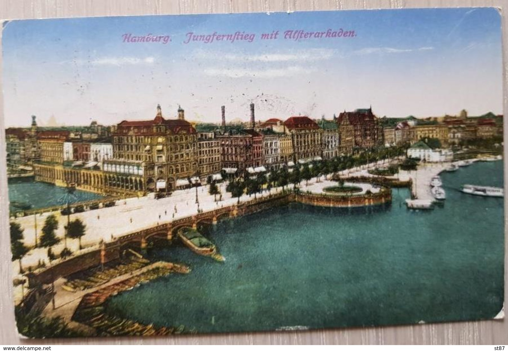 Germany Hamburg 1920 Alterarkaden - Autres & Non Classés