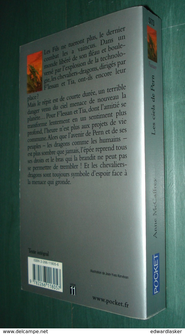 PRESSES POCKET SF 5773 : Les Ciels De Pern (La Grande Guerre Des Fils) //Anne McCaffrey - Avril 2006 - Presses Pocket